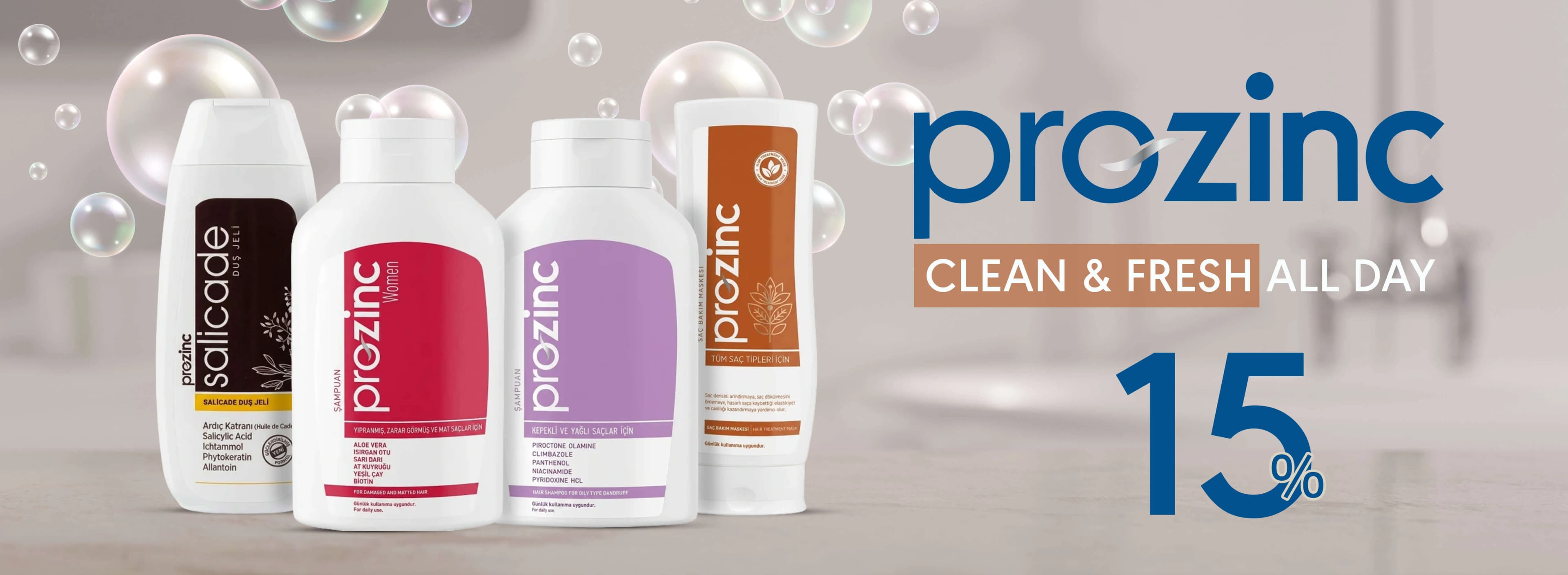Prozinc shampoo
